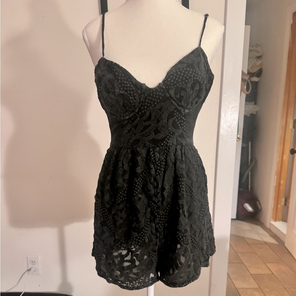 Zimmermann Black Lace Romper - Picture 4 of 16